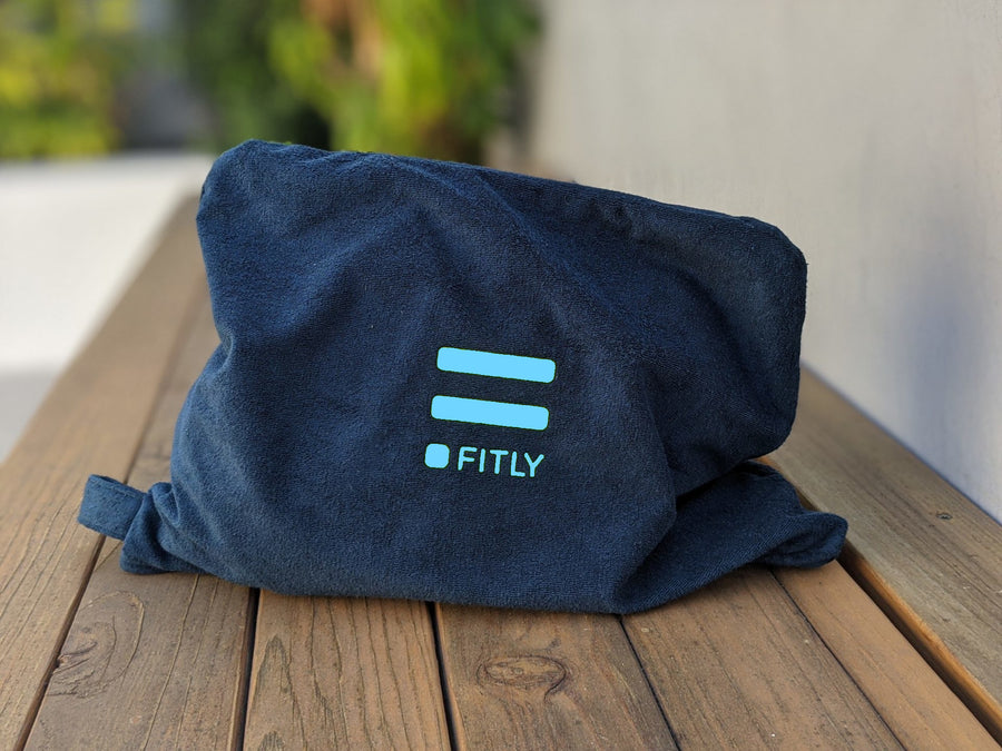 FITLY Towel - Innovative Seat Covers - Blue accents - FITLY
