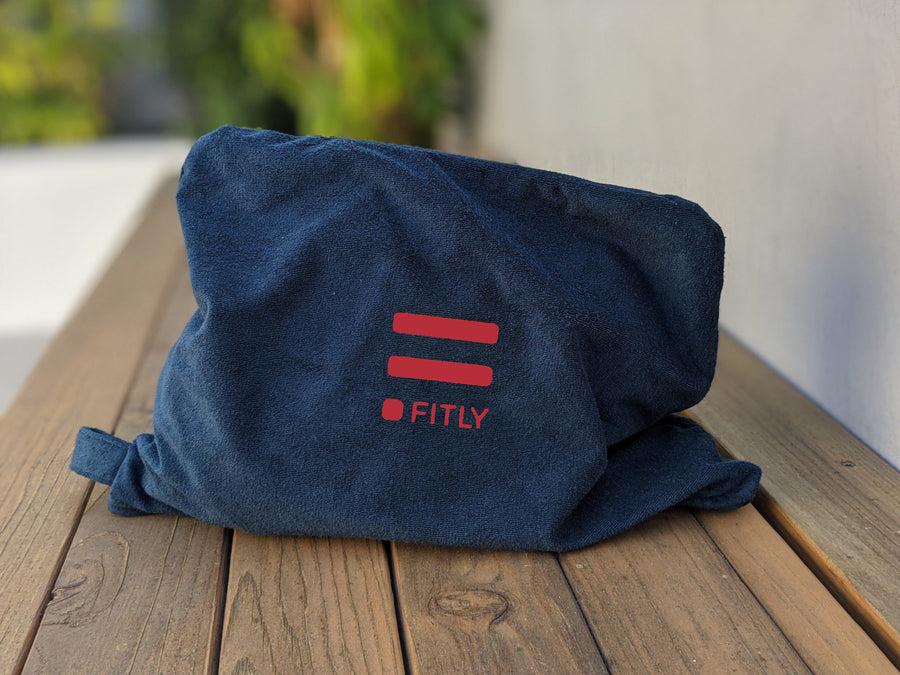 FITLY Towel - Innovative Seat Covers - Red accents - FITLY