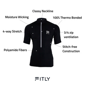 FITLY Run & Bike Shirt for Men - FITLY